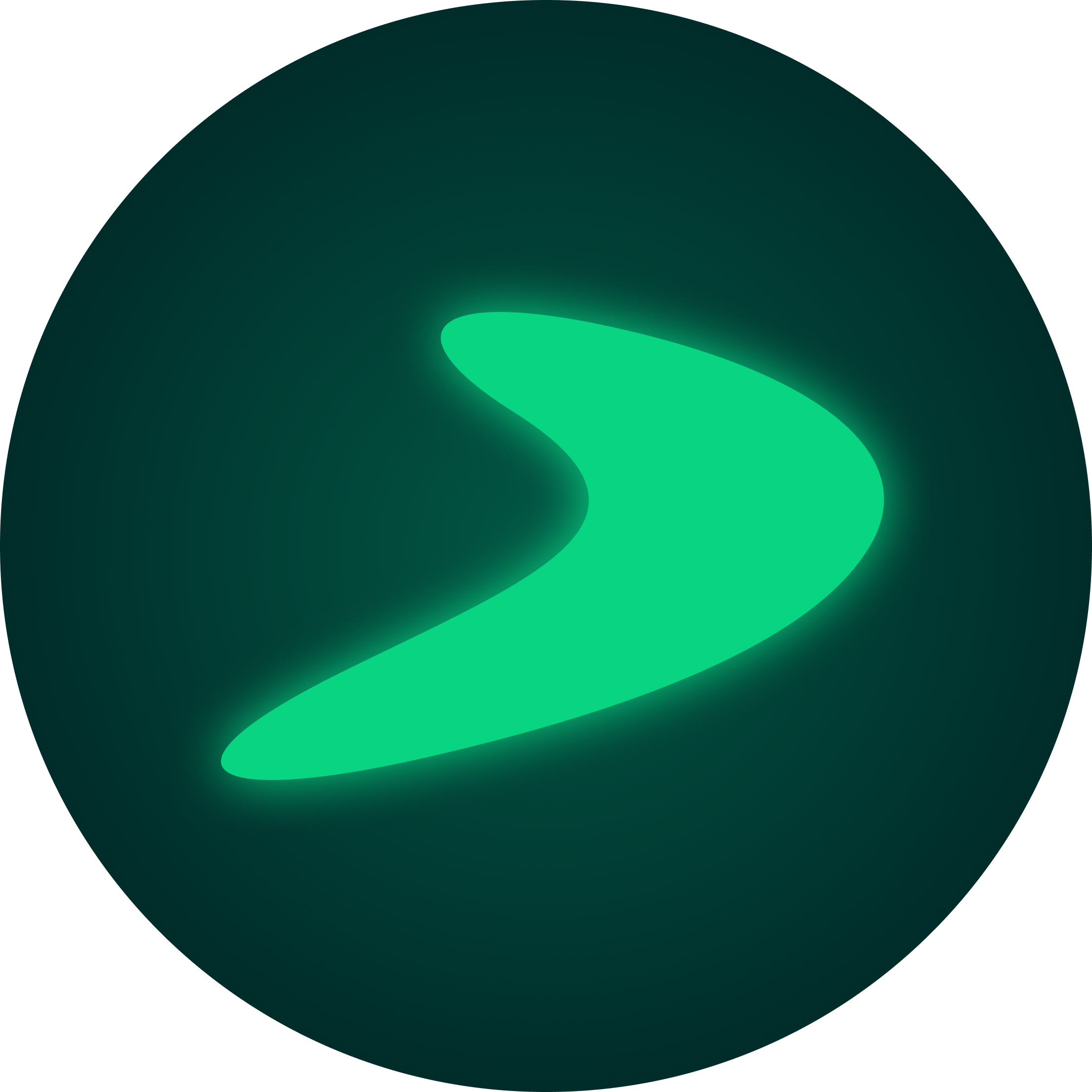 Dark Green Swoosh Hub